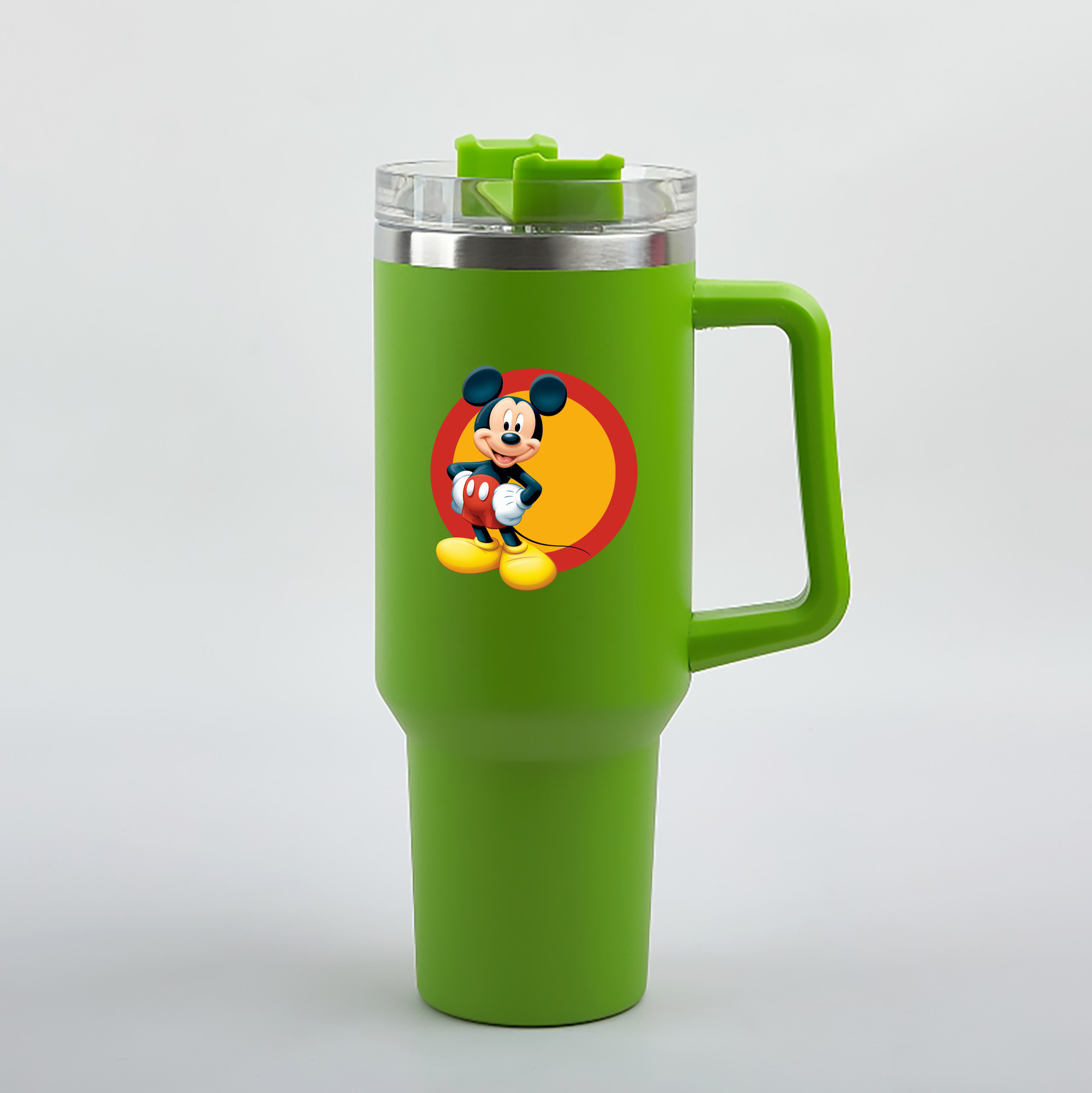 （画像用） ミッキーマウス Mickey Mouse 1200mL車用タンブラー（カラープリント）